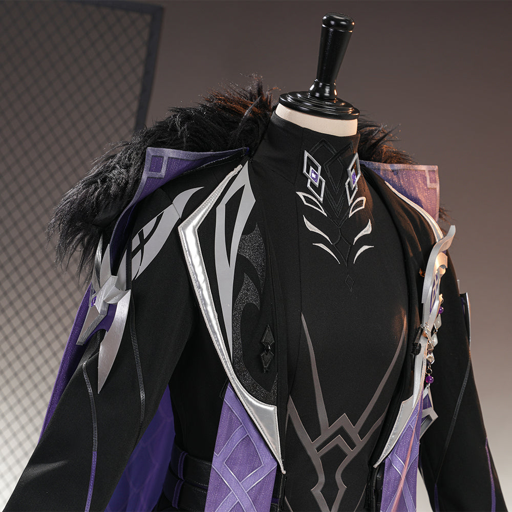 BoomCosplay【XS-XXXL】Game Genshin Cosplay Rich Man Pantalone Costume