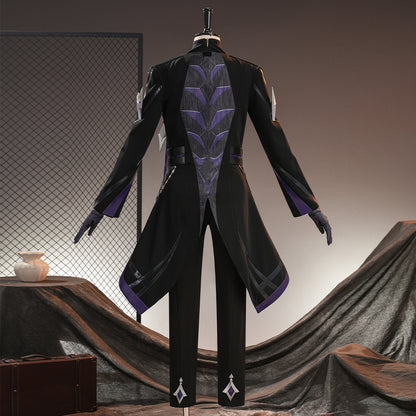 BoomCosplay【XS-XXL】Game Genshin Cosplay Rich Man Pantalone Costume