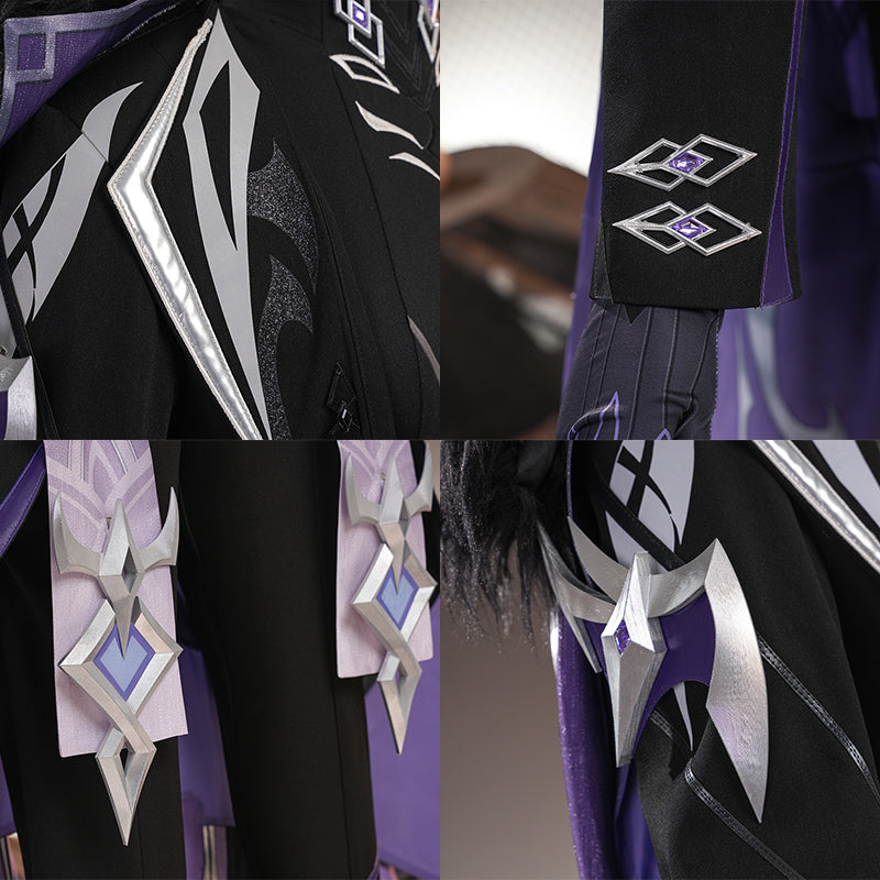 BoomCosplay【XS-XXL】Game Genshin Cosplay Rich Man Pantalone Costume
