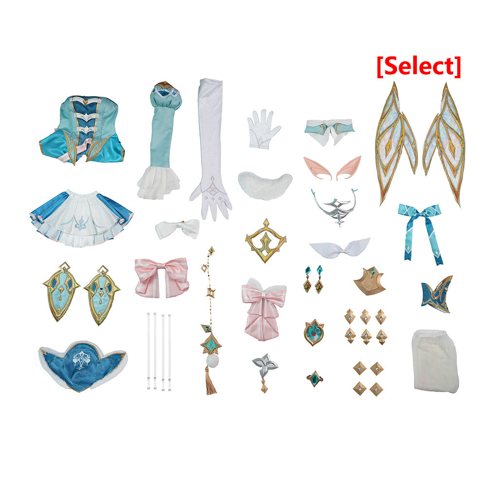 BoomCosplay【XS-XXL】Game Genshin Cosplay Vesna Costume