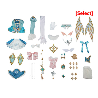 BoomCosplay【XS-XXL】Game Genshin Cosplay Vesna Costume