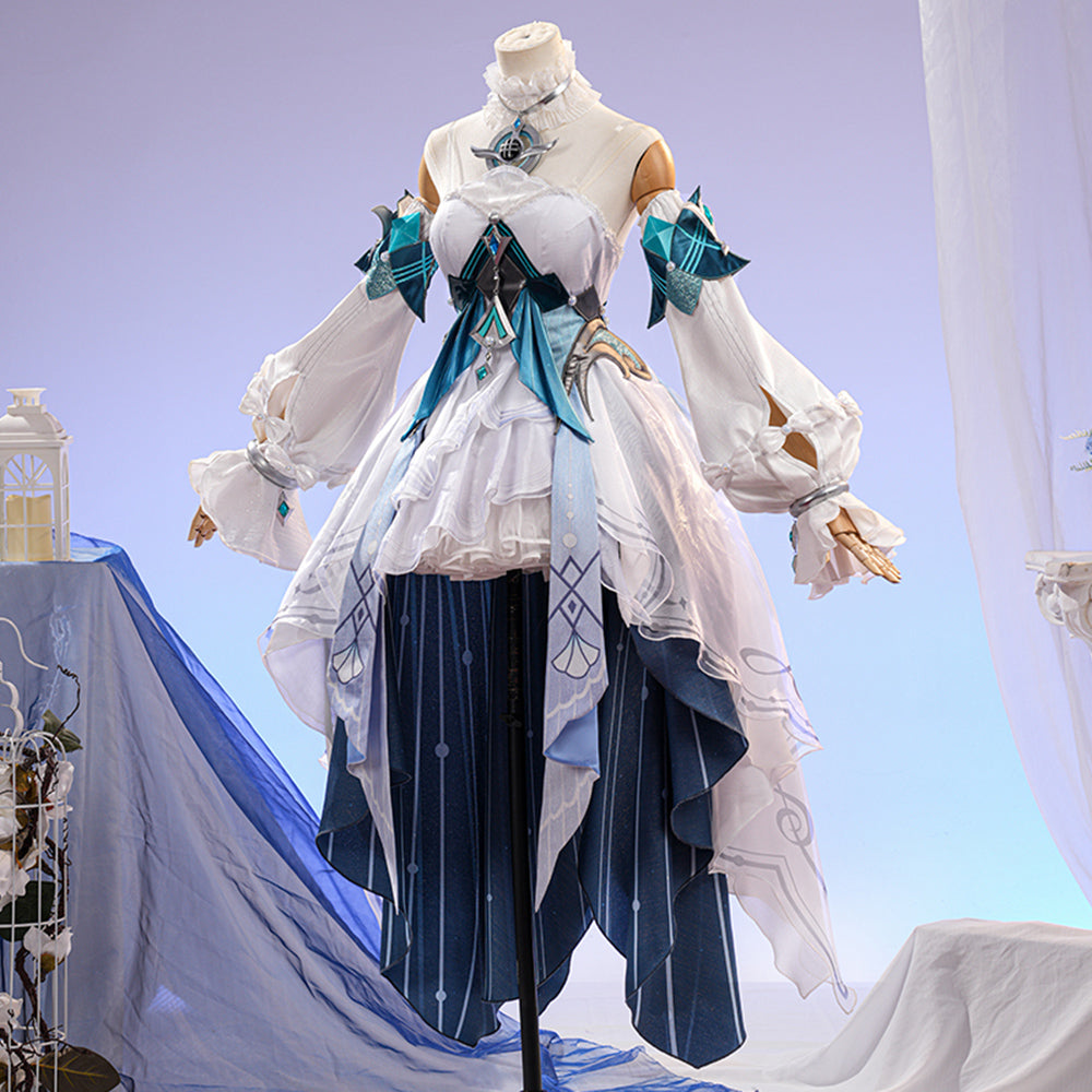 BoomCosplay【XS-XXL】Game Genshin Cosplay Vodyanitsa Costume