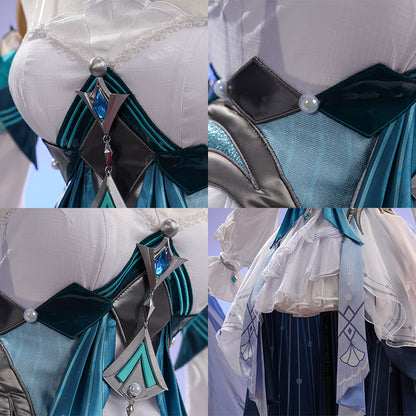 BoomCosplay【XS-XXL】Game Genshin Cosplay Vodyanitsa Costume