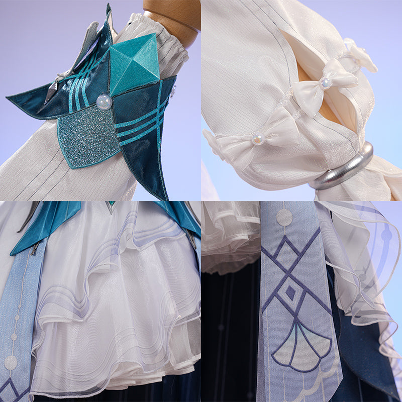 BoomCosplay【XS-XXL】Game Genshin Cosplay Vodyanitsa Costume