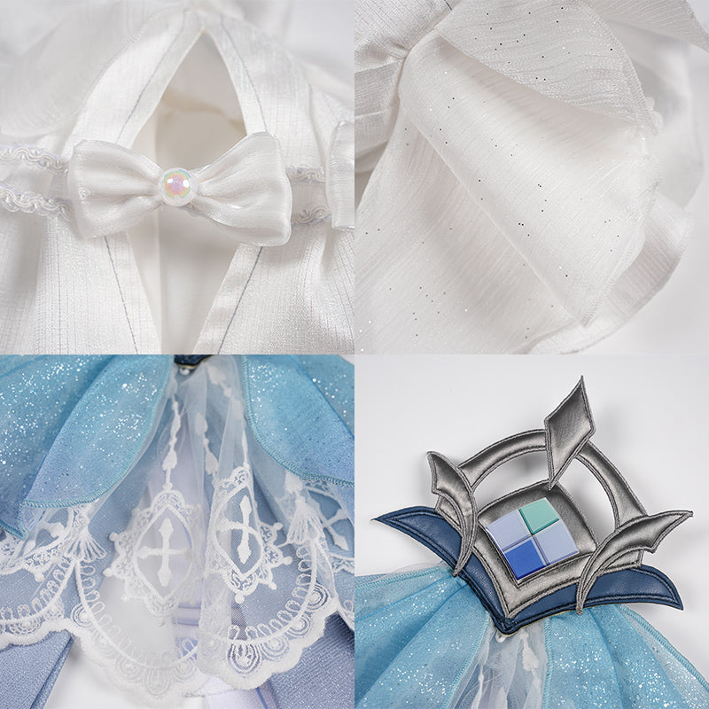 BoomCosplay【XS-XXL】Game Genshin Cosplay Vodyanitsa Costume