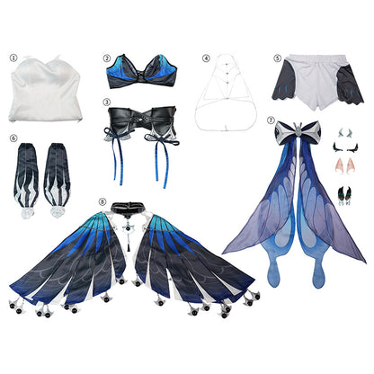 BoomCosplay Game Wuwa Cosplay Hiyuki Kostüm B Edition