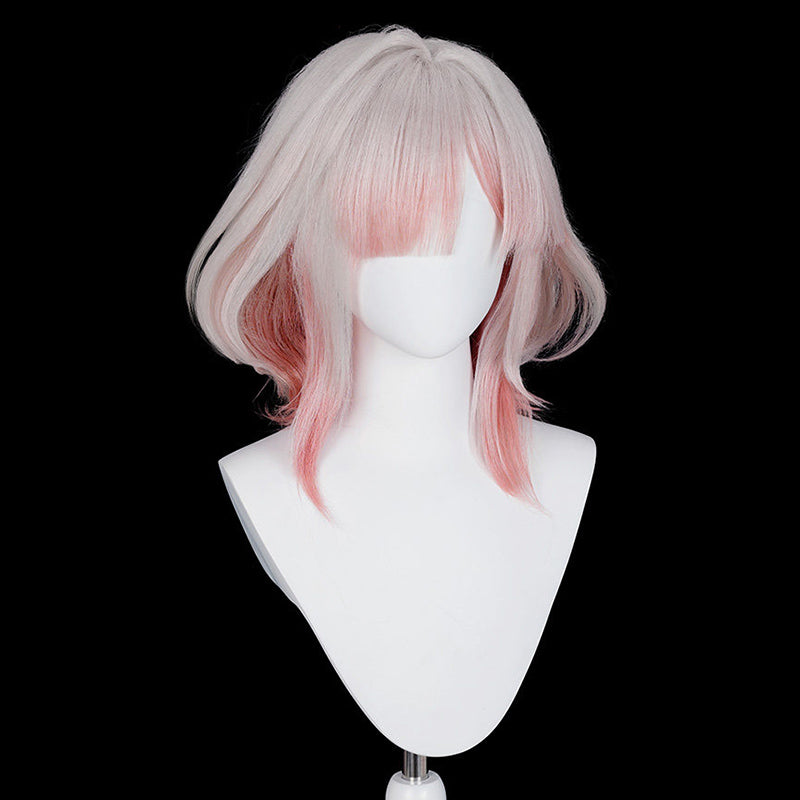 BoomCosplay Spiel Wuwa Cosplay Denia Pink Lila Blau 100cm Perücke