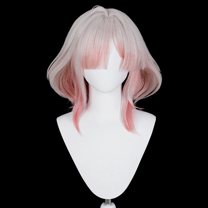BoomCosplay Spiel Wuwa Cosplay Denia Pink Lila Blau 100cm Perücke