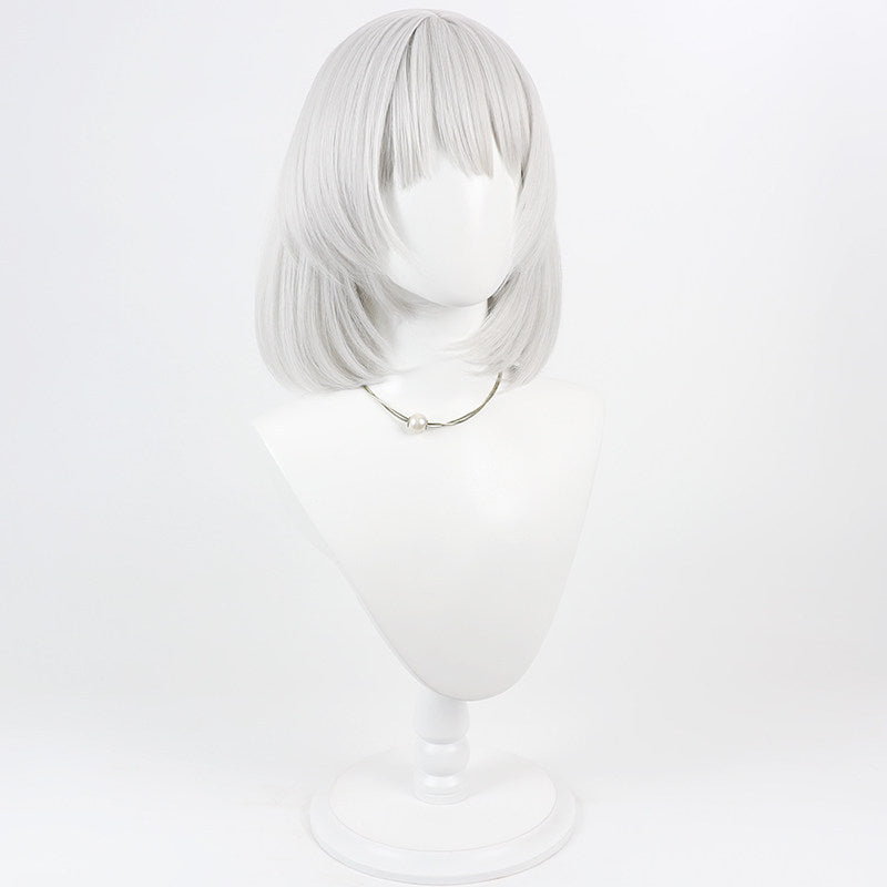 Limbus Company The Middle Apprentice Silver White Wig